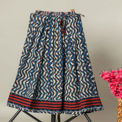 Skirts - Buy Hand Block Printed Short, Mini & Long Skirts
