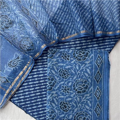 Lightweight Summer Kota Doria Suit for Women