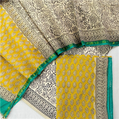 Festive Wear Pure Kota Doria Suit Set