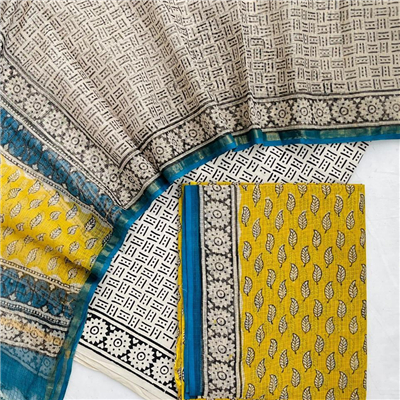 Lightweight Festive Kota Doria Suit for Women