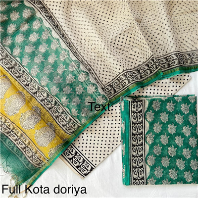 Summer Trendy Kota Suit with Elegant Prints