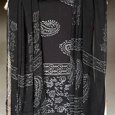 Ethereal Paisley Dream Cotton Dress Material