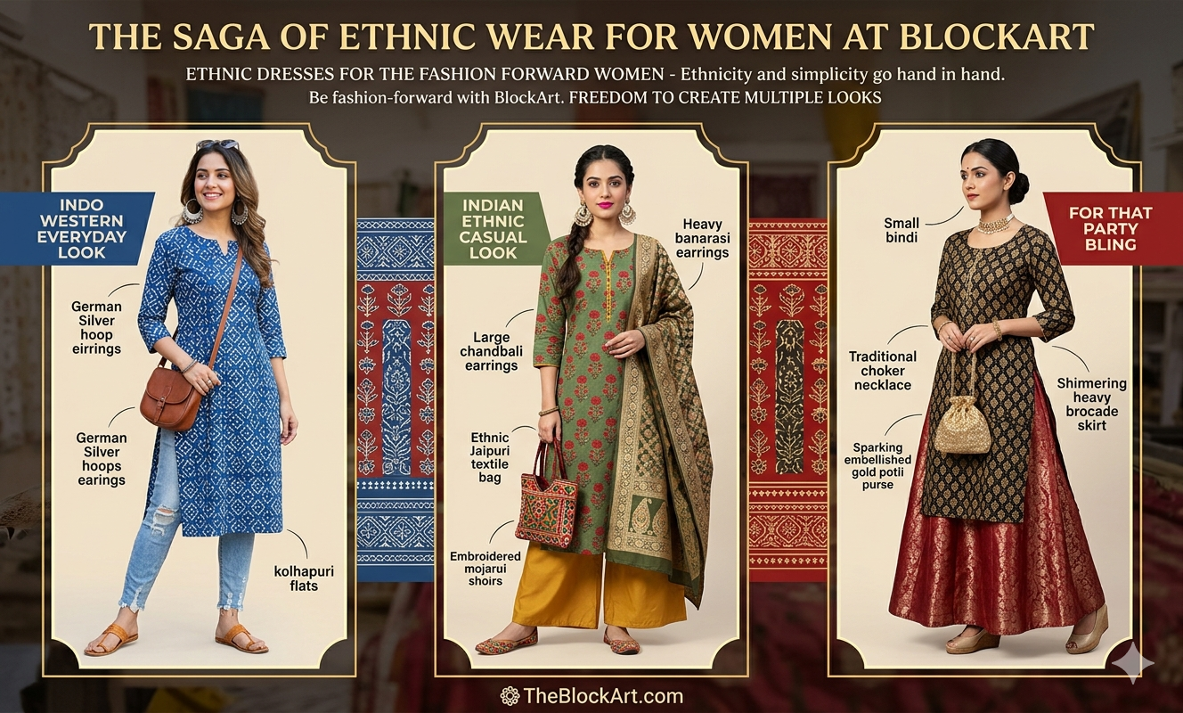 The saga of ethnic wear for women at Blockart