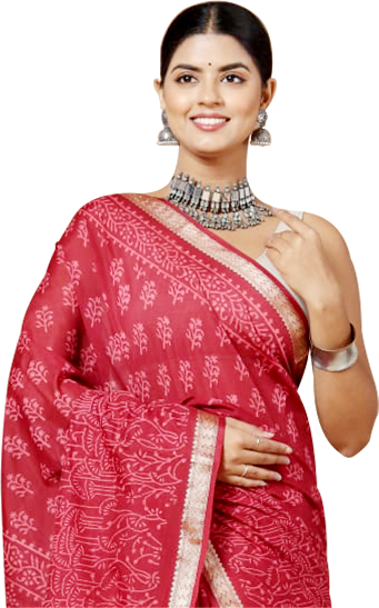 Maheshwari Silk Saree