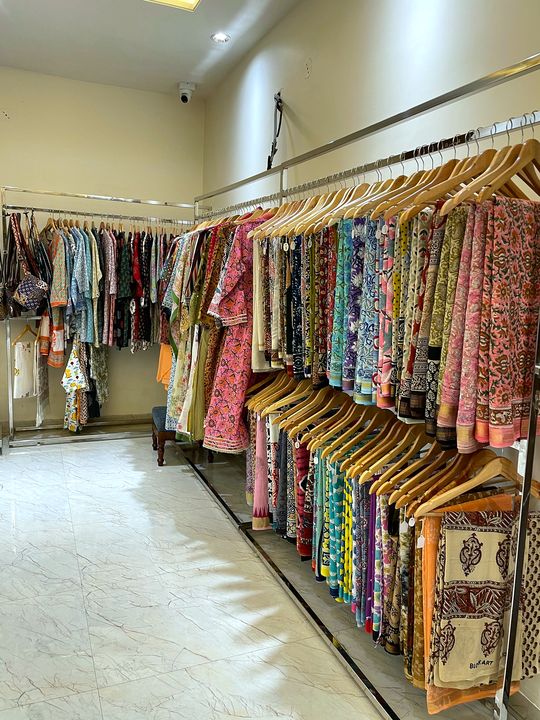 Block print kurtis and dresses