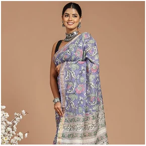 Maheshwari Silk Saree