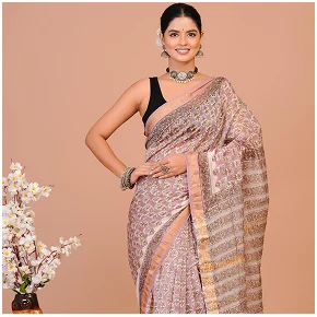 Sanganeri Print Saree