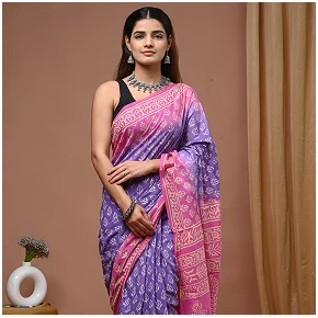 Shibori Tie Saree