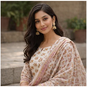 Unstitched Chanderi Suits