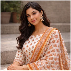 Unstitched Maheshwari Suits